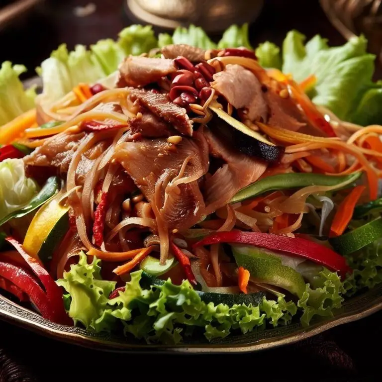 Salată Orientală cu Peste Afumat